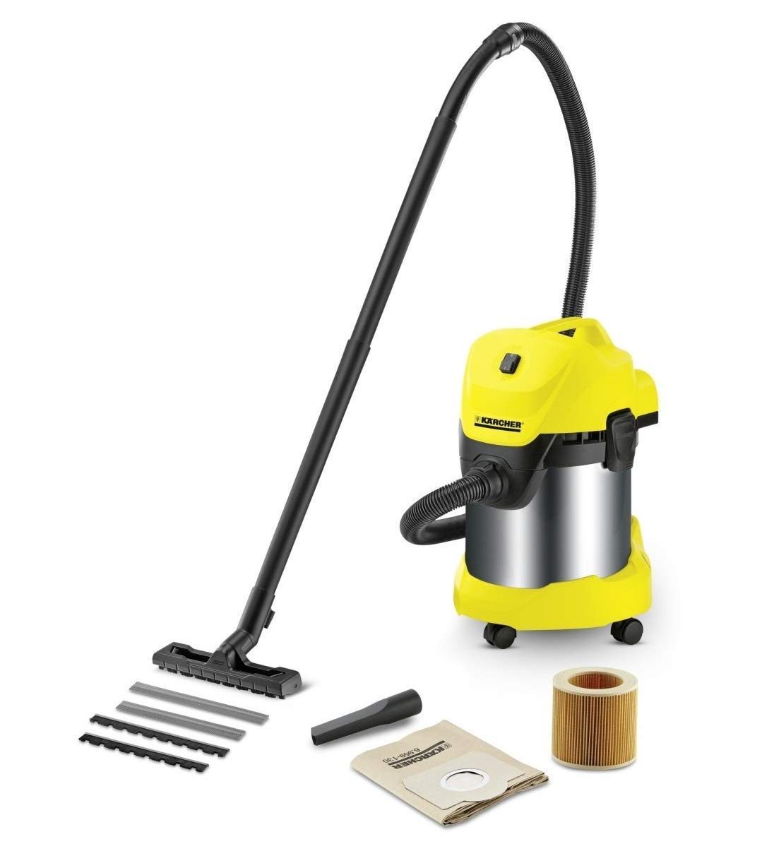 Karcher WD 3 Premium Wet and Dry Vacuum Cleaner 